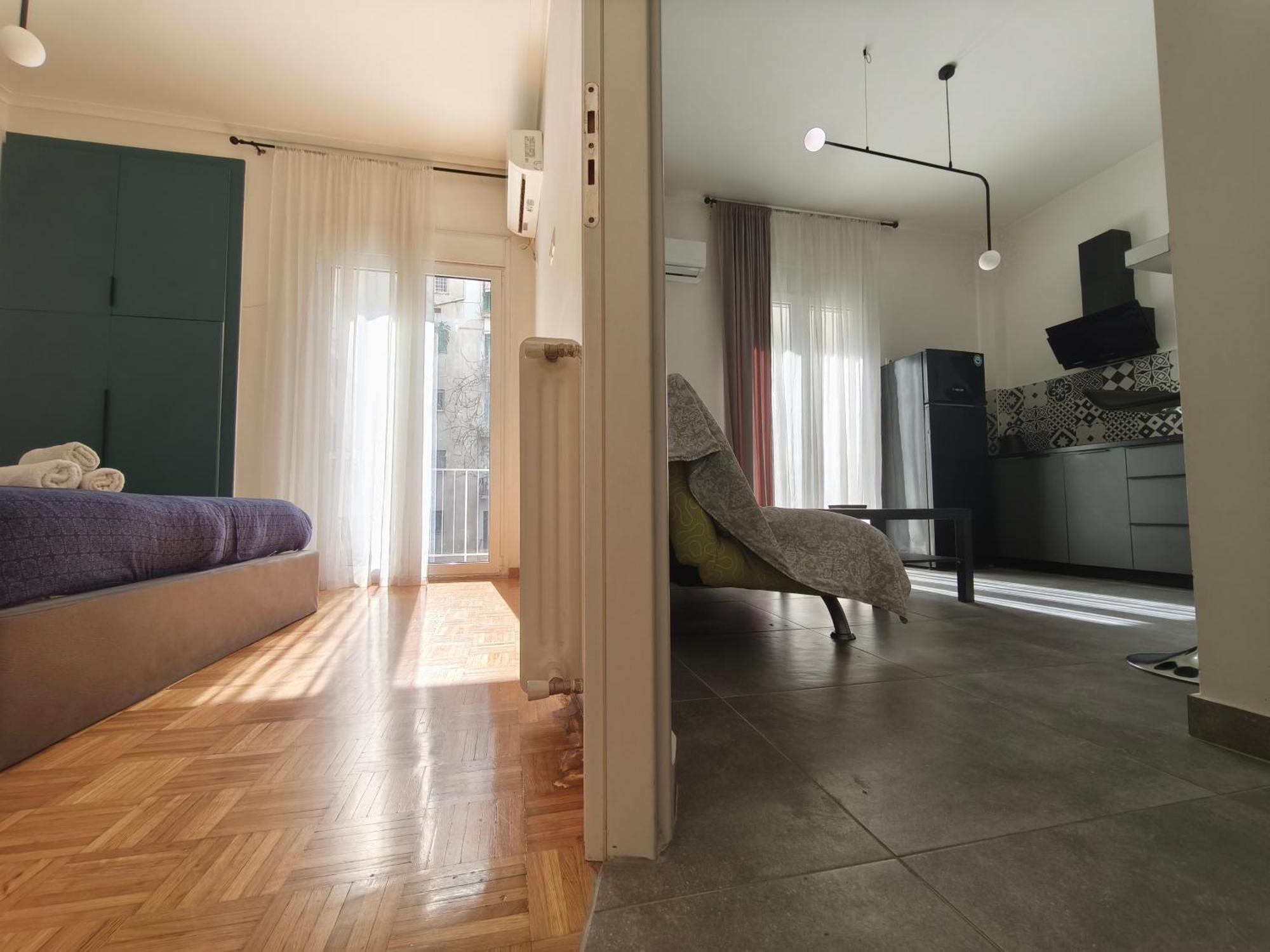 Patision Avenue, Apartment With Two Bedrooms Atény Pokoj fotografie
